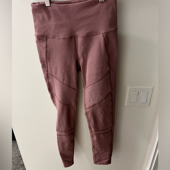 Zella ribbed patchwork leggings - Picture 1 of 5